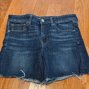 American Eagle Outfitters Blue Denim Waistband Detail